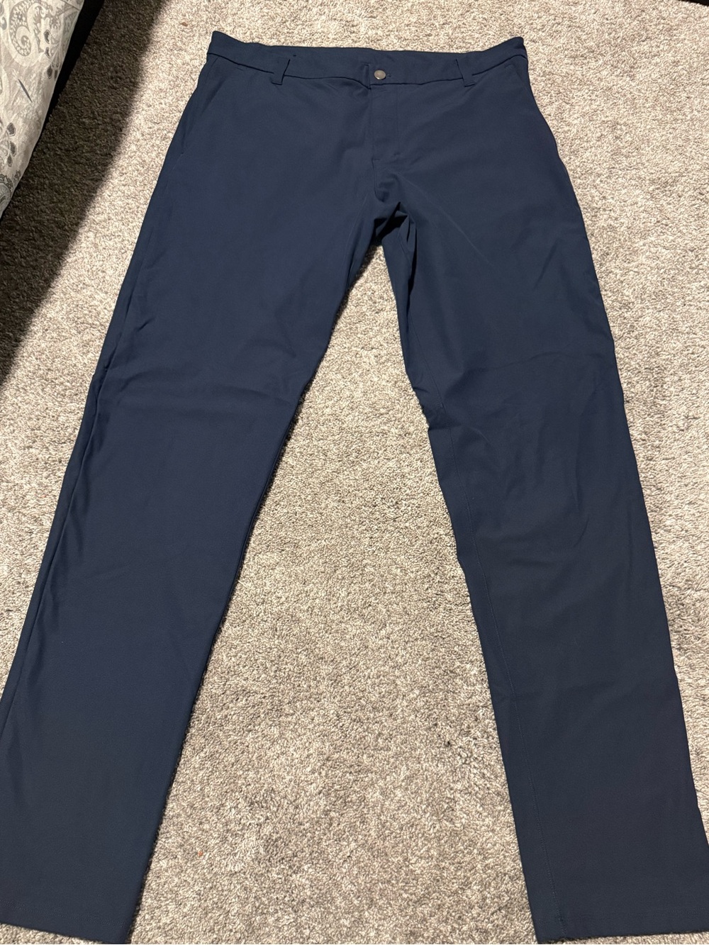 Lululemon Men's Navy Stretch Pants Size 36